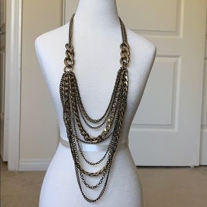 Women’s Multi-Layered Gold Chain Necklace